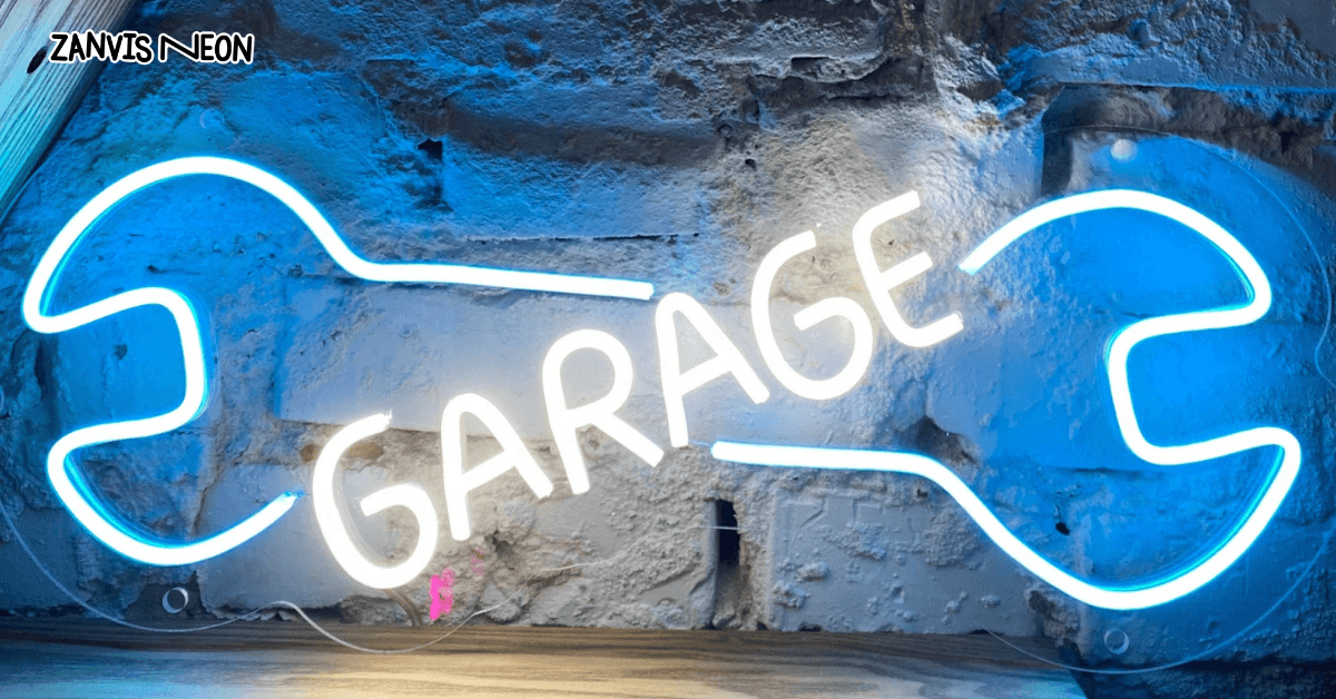 15 Brilliant ways to decorate your garage with custom neon signs