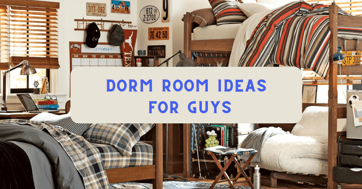 19 Cool and Creative Dorm Room Decor Ideas For Guys