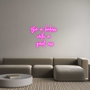 Custom Neon: Be a badass 
...