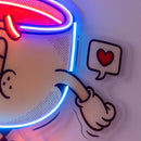 Coffee Cup Cute Trendy Retro LED Neon Sign Light Pop Art