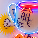Coffee Cup Cute Trendy Retro LED Neon Sign Light Pop Art