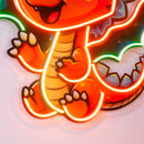 The Happy Dragon LED Neon Sign Light Pop Art