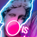 Is This Art Led Neon Acrylic Artwork