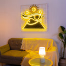 Eye of Ra Led Neon Acrylic Artwork