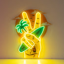 The Beach Led Neon Acrylic Artwork