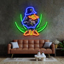 Duck In Weed LED Neon Sign Light Pop Art