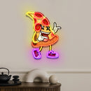 Funky Pizza Slice LED Neon Sign Light Pop Art