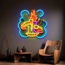 In The Ocean Life Abstract Art LED Neon Sign Light Pop Art