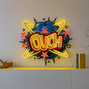 OUCH Led Neon Acrylic Artwork