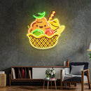 Rainbow Icecream Led Neon Acrylic Artwork - Custom Neon Signs | LED Neon Signs | Zanvis Neon®