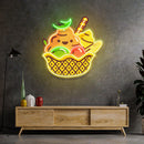 Rainbow Icecream Led Neon Acrylic Artwork - Custom Neon Signs | LED Neon Signs | Zanvis Neon®