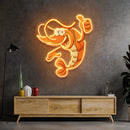 Thumps-up Shrimp Led Neon Acrylic Artwork - Custom Neon Signs | LED Neon Signs | Zanvis Neon®