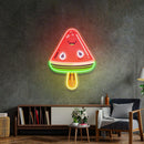 Watermeon Popsicle Neon Acrylic Artwork - Custom Neon Signs | LED Neon Signs | Zanvis Neon®