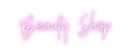 Custom Neon: Beauty Shop - Custom Neon Signs | LED Neon Signs | Zanvis NeonĀ®