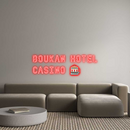 Custom Neon: BOUKAN HOTEL
...