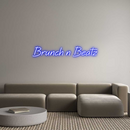 Custom Neon: Brunch n Beatz