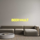 Custom Neon: BEER VAULT