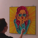 Woman Retro LED Neon Sign Light Pop Art