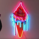 Sweet Ice Cream LED Neon Sign Light Pop Art