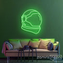 Astronaut Helmet Neon Sign - Custom Neon Signs | LED Neon Signs | Zanvis Neon®