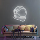 Astronaut Helmet Neon Sign - Custom Neon Signs | LED Neon Signs | Zanvis Neon®