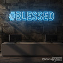 Blessed Neon Sign - Custom Neon Signs | LED Neon Signs | Zanvis Neon®