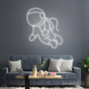 Cartoon Astronaut Neon Sign - Custom Neon Signs | LED Neon Signs | Zanvis Neon®