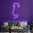Cat Neon Sign - Neon Animals - Custom Neon Signs | LED Neon Signs | Zanvis Neon®