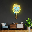 Cream Led Neon Acrylic Artwork - Custom Neon Signs | LED Neon Signs | Zanvis Neon®