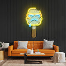Cream Led Neon Acrylic Artwork - Custom Neon Signs | LED Neon Signs | Zanvis Neon®