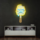 Cream Led Neon Acrylic Artwork - Custom Neon Signs | LED Neon Signs | Zanvis Neon®