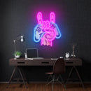 Game Hands Led Neon Acrylic Artwork - Custom Neon Signs | LED Neon Signs | Zanvis Neon®