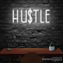HUSTLE Neon Sign - Custom Neon Signs | LED Neon Signs | Zanvis Neon®