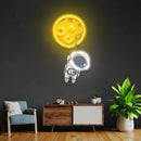 Planet Balloon Led Neon Acrylic Artwork - Custom Neon Signs | LED Neon Signs | Zanvis Neon®