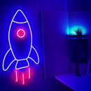 The Rocket Neon Sign - Custom Neon Signs | LED Neon Signs | Zanvis Neon®