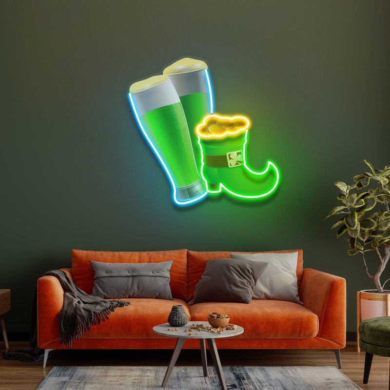 St. Paddy_s LED Neon Signs - Custom Neon Signs | LED Neon Signs | Zanvis Neon®