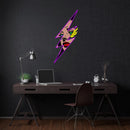 Thunder Girl Led Neon Acrylic Artwork - Custom Neon Signs | LED Neon Signs | Zanvis Neon®