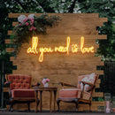 All You Need is Love Neon Sign - Custom Neon Signs | LED Neon Signs | Zanvis Neon®