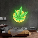 Cool Pothead Led Neon Acrylic Artwork - Custom Neon Signs | LED Neon Signs | Zanvis Neon®