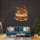 Christmas Gift Basket Neon Sign - Custom Neon Signs | LED Neon Signs | Zanvis Neon®