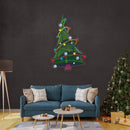 Colorful Christmas Tree LED Neon Acrylic Artwork - Custom Neon Signs | LED Neon Signs | Zanvis Neon®