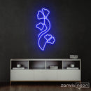 Ginkgo Biloba Leaf Neon Sign - Custom Neon Signs | LED Neon Signs | Zanvis Neon®