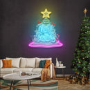 Merry Christmas LED Neon Acrylic Artwork - Custom Neon Signs | LED Neon Signs | Zanvis Neon®