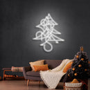 Merry Xmas Pine Tree Neon Sign - Custom Neon Signs | LED Neon Signs | Zanvis Neon®
