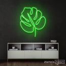 Monstera Leaf Neon Sign - Custom Neon Signs | LED Neon Signs | Zanvis Neon®