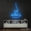 Lady Face Neon Sign - Custom Neon Signs | LED Neon Signs | Zanvis Neon®