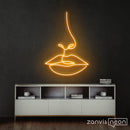 Lady Face Neon Sign - Custom Neon Signs | LED Neon Signs | Zanvis Neon®