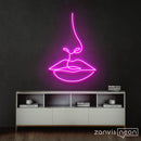 Lady Face Neon Sign - Custom Neon Signs | LED Neon Signs | Zanvis Neon®