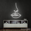 Lady Face Neon Sign - Custom Neon Signs | LED Neon Signs | Zanvis Neon®