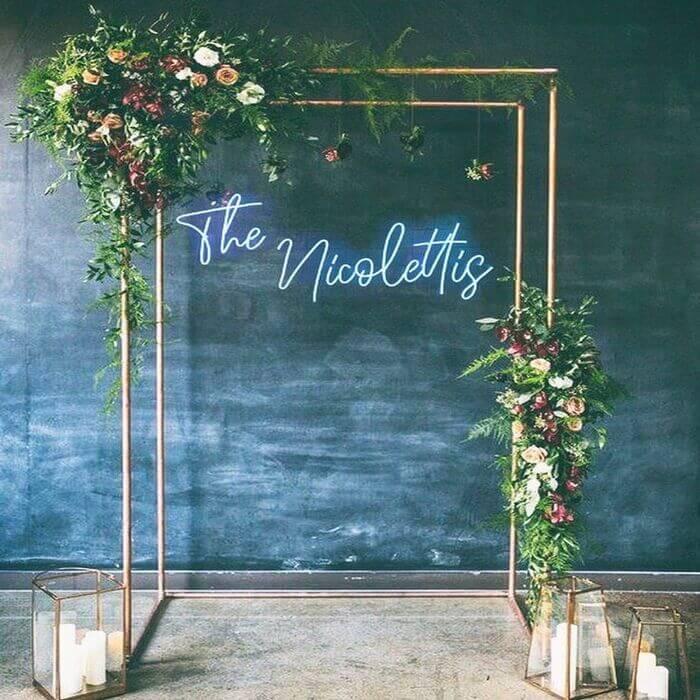 30 Custom Neon Wedding Signs to Add Color to Your Ceremony